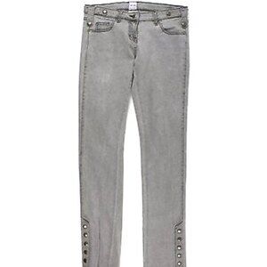 Sass & Bide Sydney Skinny Jeans Buttoned Hem 25